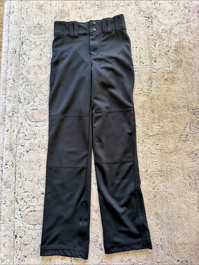 Champro Youth Triple Crown Open Bottom Baseball Pants Black Youth Medium